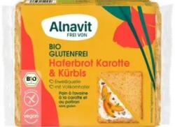 Alnavit Paine cu ovaz, morcov si dovleac fara gluten, bio, 250g Alnavit - supermarketpentrutine