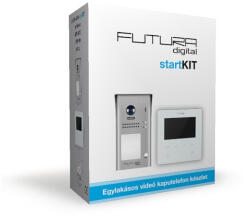 Futura Digital Színes videó kaputelefon szett 4, 3 col FUTURA VFK-461 startKIT (VFK-461)