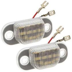 dt-xenon DTX 1059 AUDI A4 80 B4 - Cabrio - A6 100 6000K fehér SMD LED-es rendszámtábla világítás szett (V-030822)