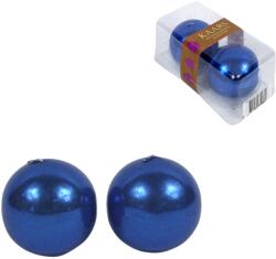  CANDLE BALL BLUE 2 db kék golyó gyertya készlet 4, 5 cm