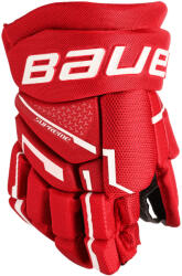 Bauer Supreme Mach Red Youth Hokikesztyűk 9 hüvelyk