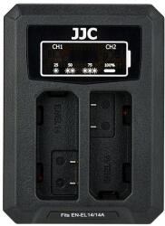  JJC DCH-ENEL14A USB dupla akkumulátor töltő - studioeszkozok
