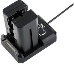  JJC DCH-NPF USB Dual töltő Sony NP-F550/F750/F970-hez