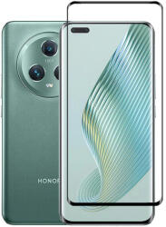 Honor Magic5 Pro 5G üvegfólia, tempered glass, előlapi, 5D, edzett, hajlított, fekete kerettel