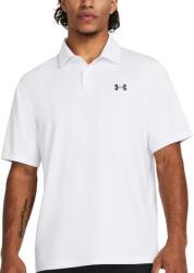 Under Armour UA T2G Polo-WHT Rövid ujjú póló 1383714-100 Méret L - top4running