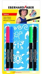 Tetováló filc készlet 4db filc (E559503)