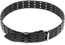 Black & metal ринг колан - Black - PAS-232