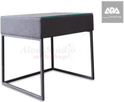 Ada Trendline - Pueblo éjjeliszekrény fém lábakkal, üveglap nélkül (st8) - alvasstudio