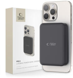 Tech-Protect PB11 LifeMag MagSafe Power Bank 10000mAh, fekete