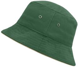 Daiber Pălărie din bumbac MB012 - Închisă verde / bej | L/XL (MB012-90648)
