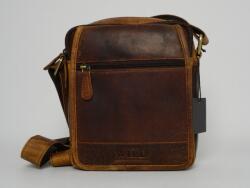 Always Wild Uniszex válltáska: barna bőr, 2 rekeszes (1161610)