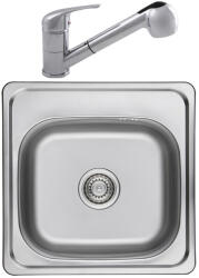 Laveo STANDARD 1M SZETT kihúzható zuhanyv. króm csappal K (SKS_010TR)