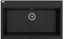 Laveo TAU 7 nagymedencés mosogató, matt fekete (SRT_B107)
