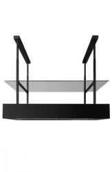 Ciarko MINIMAL 1 90 cm fekete sziget páraelszívó (oldalsó panel nélkül) (CDW901C) - mosibolt