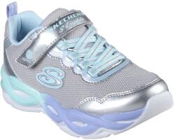 Skechers S-Lights Twisty Glow , Argintiu , 33