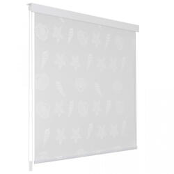 VidaXL Roletă perdea de duș 80x240 cm Model stea de mare (142859) - izocor
