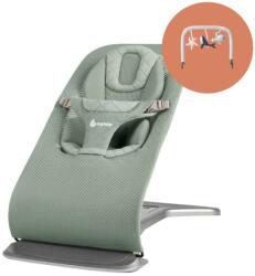 Ergobaby Бебешки шезлонг 3 в 1 Ergobaby - Evolve, Sage Green (EVLBNCSGGRNMSH) - baby