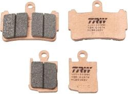 TRW set placute frana, frana disc TRW Sinter Street MCB828SV (MCB828SV)