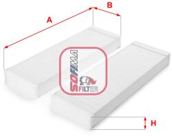 SOFIMA Filtru, aer habitaclu SOFIMA S 3226 C (S 3226 C)
