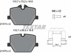 TEXTAR set placute frana, frana disc TEXTAR Q+ 2147401 (2147401)