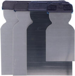 CHEMICAR Set 4 cutite otel pentru chit 50mm, 80mm, 100mm, 120mm FINIXA (CCE-PPM20)