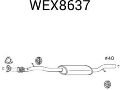 QWP Toba esapamet intermediara QWP WEX8637