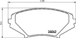BREMBO set placute frana, frana disc BREMBO PRIME LINE P 49 034 (P 49 034)