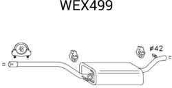 QWP Toba esapamet intermediara QWP WEX499 (WEX499)