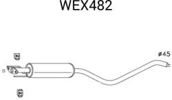 QWP Toba esapamet intermediara QWP WEX482 (WEX482)