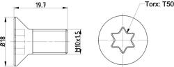 TEXTAR Surub, disc frana TEXTAR TPM0016 (TPM0016)