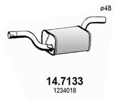 ASSO Toba esapament finala ASSO 14.7133 (14.7133)
