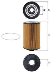 MAHLE Filtru ulei MAHLE OX 1028D (OX 1028D) - automobilus