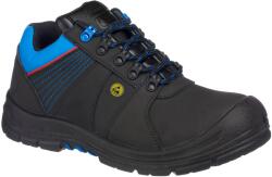 Portwest FD27 - Compositelite Protector biztonsági cipő S3 ESD HRO, fekete/kék (FD27BKB45)