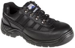 Portwest FW25 - Steelite Safety Trainer védőcipő S1P, fekete (FW25BKR45)