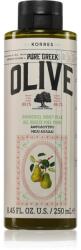 KORRES Pure Greek Olive & Honey Pear gel de dus revigorant 250 ml