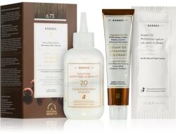 KORRES Argan Oil Culoare permanenta pentru par cu ulei de argan culoare 6.73 Golden Cocoa 50 ml