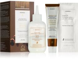 KORRES Argan Oil tartós hajfesték Argán olajjal árnyalat 7.73 Golden Mocha 50 ml