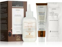 KORRES Argan Oil tartós hajfesték Argán olajjal árnyalat 4.77 Dark Choco 50 ml