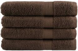 vidaXL Премиум кърпи за сауна SOLUND 4 бр кафяви 80x200 см 600 gsm (137243)