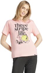 Adidas adidas Positivity Graphic T-Shirt L | Femei | Tricouri | Roz | IX6456