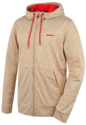 Husky férfi kapucnis pulóver Alony M, bézs