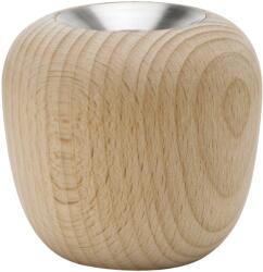 Stelton Stelton ORA mécsestartó, 6, 5 cm, barna, bükkfa (SN1031)