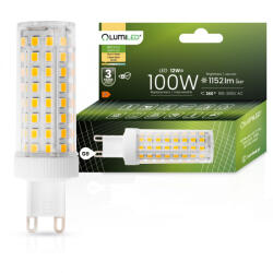 Lumileds G9 LED izzó KAPSZULA 12W = 100W 1152lm 3000K Meleg 360° LUMILED (LEDZARMI096J)