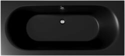 Excellent Oceana slip téglalap alakú fürdőkád 170x75 cm fekete WAEX. OCE17BLMS (WAEXOCE17BLMS)