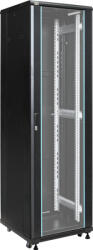 Pulsar RS4266 19" 42U 600x600 álló rack szekrény, lapra szerelt, fekete (RS4266)