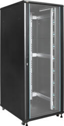 Pulsar RS4281 19" 42U 800x1000 álló rack szekrény, lapra szerelt, fekete (RS4281)