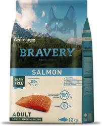 Bravery Dog Adult Medium/Large Grain Free Salmon (2 x 12 kg) 24kg