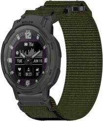  Curea din NYLON pentru Garmin Instinct Crossover Solar verde