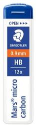 STAEDTLER Grafitbél, HB, 0, 9 mm, STAEDTLER "Mars Micro Carbon 250" (12 szál) (TS25009HB)