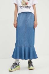 Moschino Jeans farmer szoknya maxi, harang alakú, 0123.3740 - kék M